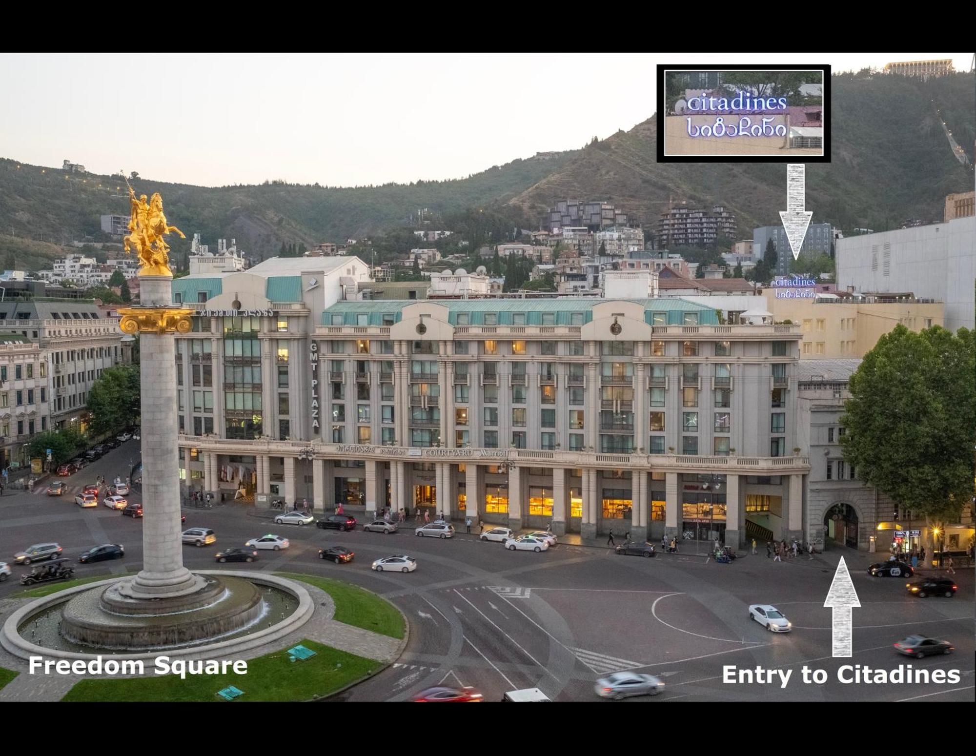Citadines City Centre Tbilisi Esterno foto